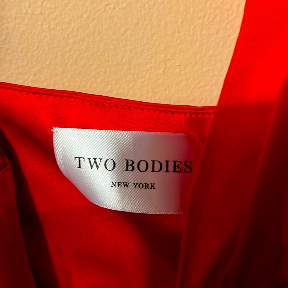 Abby Dress in Cherry Red